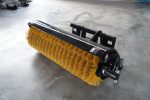 72 Skid Steer Hydraulic Rotary Angle Broom Sweeper, Standard Flow, Bi-Directional, 22” Brush Diameter